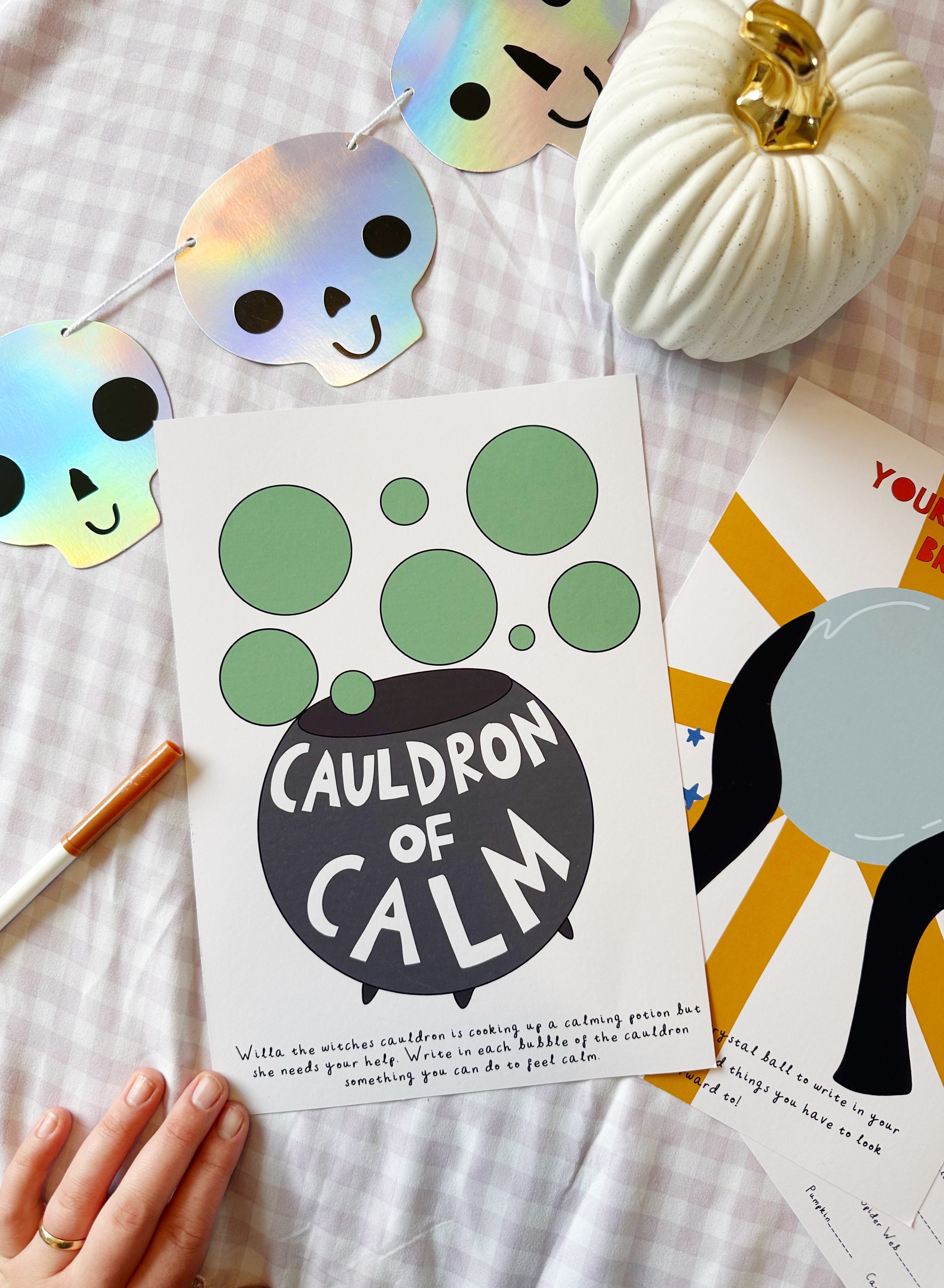 Halloween themed mindfulness activity pack – Abel and The Label