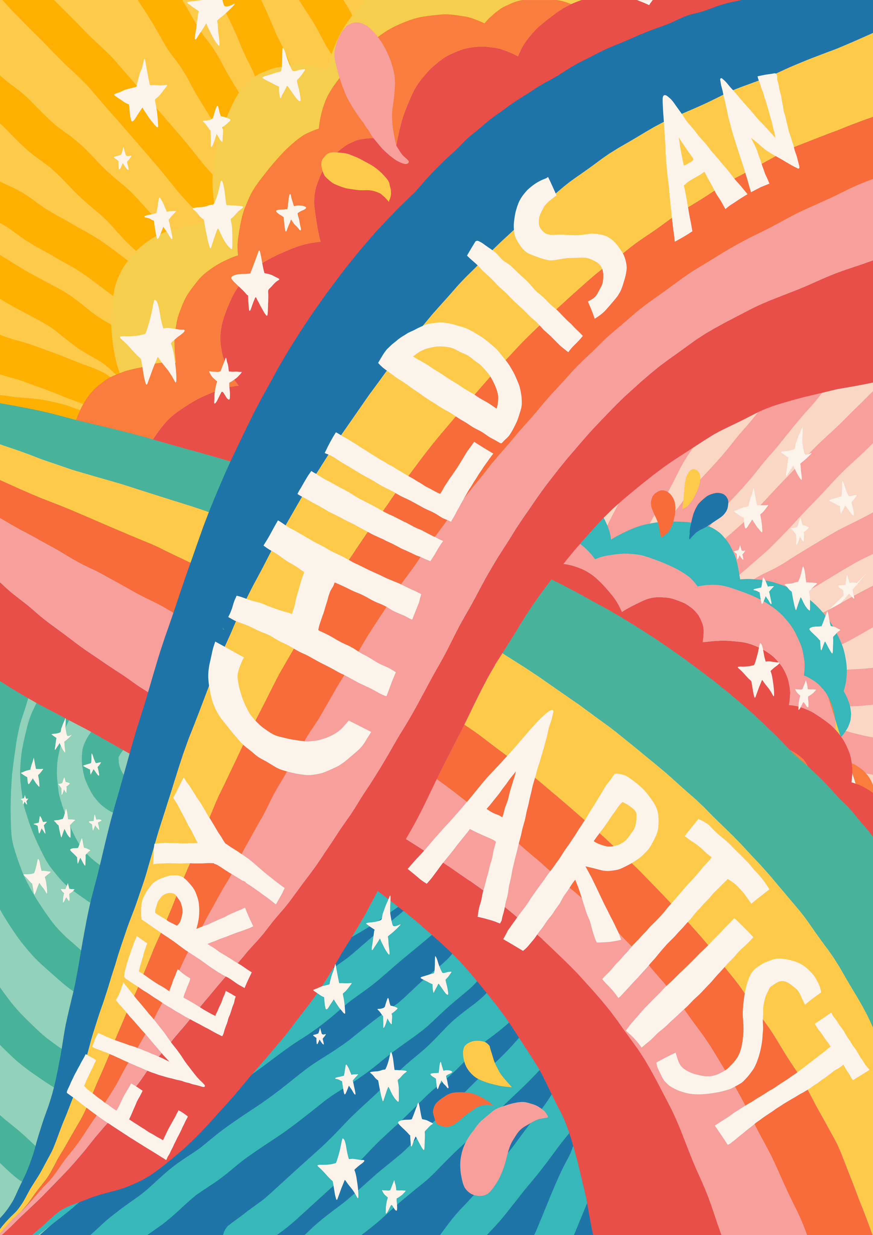 Every Child Is An Artist Art Print