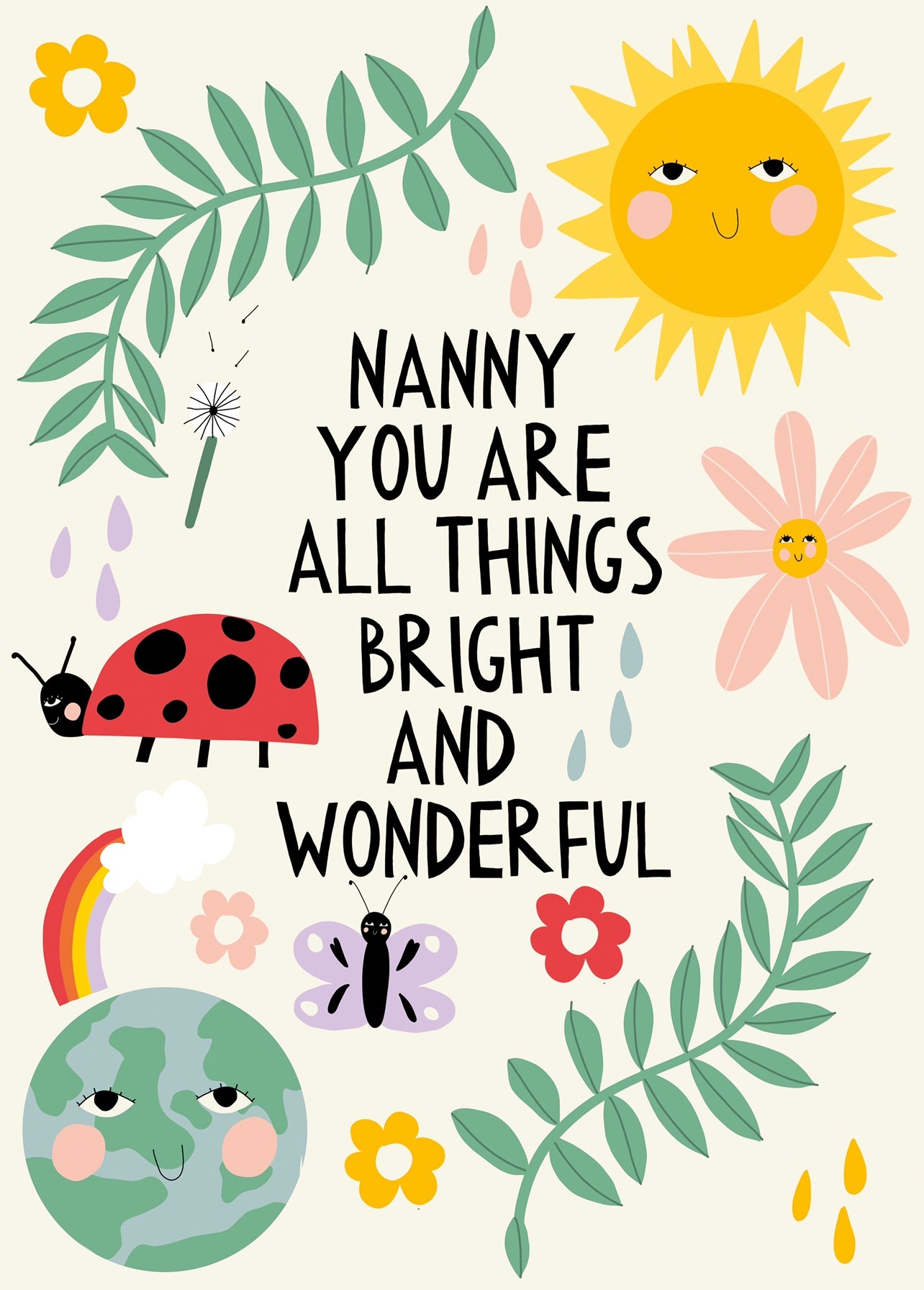 Personalised You Are All Things Bright And Wonderful Art Print – Abel ...